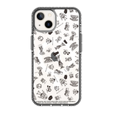 3509-iphone-13-golden-case-magsafe-compatible-transparent-black