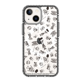 3509-iphone-13-mini-golden-case-magsafe-compatible-transparent-black