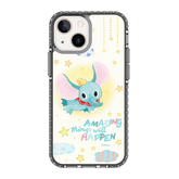 3516-iphone-13-mini-golden-case-magsafe-compatible-transparent-black