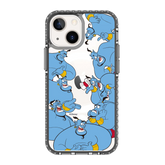 3555-iphone-13-mini-golden-case-magsafe-compatible-transparent-black