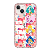 4442-iphone-14-golden-case-magsafe-compatible-pink-glitter