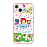 4973-iphone-13-golden-case-magsafe-compatible-pink-glitter