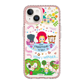 4973-iphone-14-golden-case-magsafe-compatible-pink-glitter