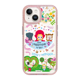 4973-iphone-15-golden-case-magsafe-compatible-pink-glitter