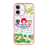 4973-iphone-16-golden-case-magsafe-compatible-pink-glitter