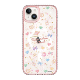 5326-iphone-14-plus-golden-case-magsafe-compatible-pink-glitter