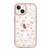 5326-iphone-15-golden-case-magsafe-compatible-pink-glitter
