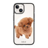 6039-iphone-14-golden-case-magsafe-compatible-transparent-black
