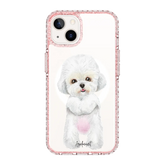 6043-iphone-13-golden-case-magsafe-compatible-pink-glitter