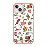 6045-iphone-14-plus-golden-case-magsafe-compatible-pink-glitter