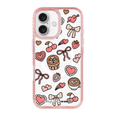 6051-iphone-16-golden-case-magsafe-compatible-pink-glitter