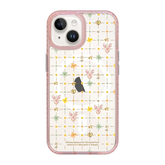 6068-iphone-15-golden-case-magsafe-compatible-pink-glitter
