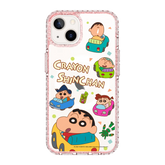 6089-iphone-13-golden-case-magsafe-compatible-pink-glitter
