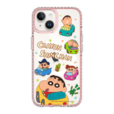 6089-iphone-14-golden-case-magsafe-compatible-pink-glitter