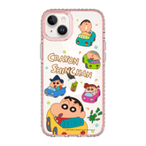 6089-iphone-14-plus-golden-case-magsafe-compatible-pink-glitter