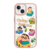 6089-iphone-15-golden-case-magsafe-compatible-pink-glitter