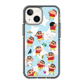 6092-iphone-13-mini-golden-case-magsafe-compatible-transparent-black