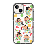 6095-iphone-13-mini-golden-case-magsafe-compatible-transparent-black