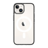 custom-photo-iphone-14-golden-case-magsafe-compatible-transparent-black