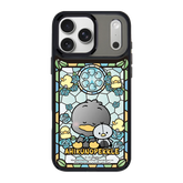 san25-0031-iphone-17-pro-max-goldensnap-mirror-case-magsafe-compatible-transparent-black