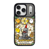 san25-0034-iphone-17-pro-goldensnap-mirror-case-magsafe-compatible-transparent-black