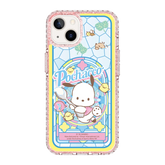 san25-0040-iphone-13-golden-case-magsafe-compatible-pink-glitter