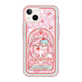 san25-0043-iphone-13-golden-case-magsafe-compatible-pink-glitter