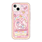 san25-0045-iphone-13-golden-case-magsafe-compatible-pink-glitter