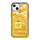 san25-0046-iphone-13-golden-case-magsafe-compatible-transparent-black