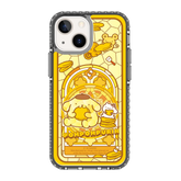 san25-0046-iphone-13-mini-golden-case-magsafe-compatible-transparent-black