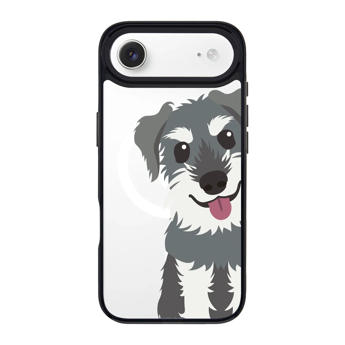 2256-iphone-17-air-goldensnap-case-magsafe-compatible-transparent-black