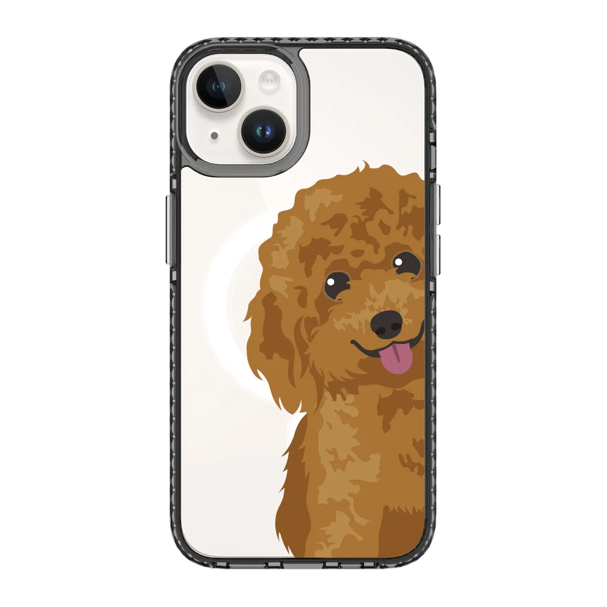 2257-iphone-14-golden-case-magsafe-compatible-transparent-black