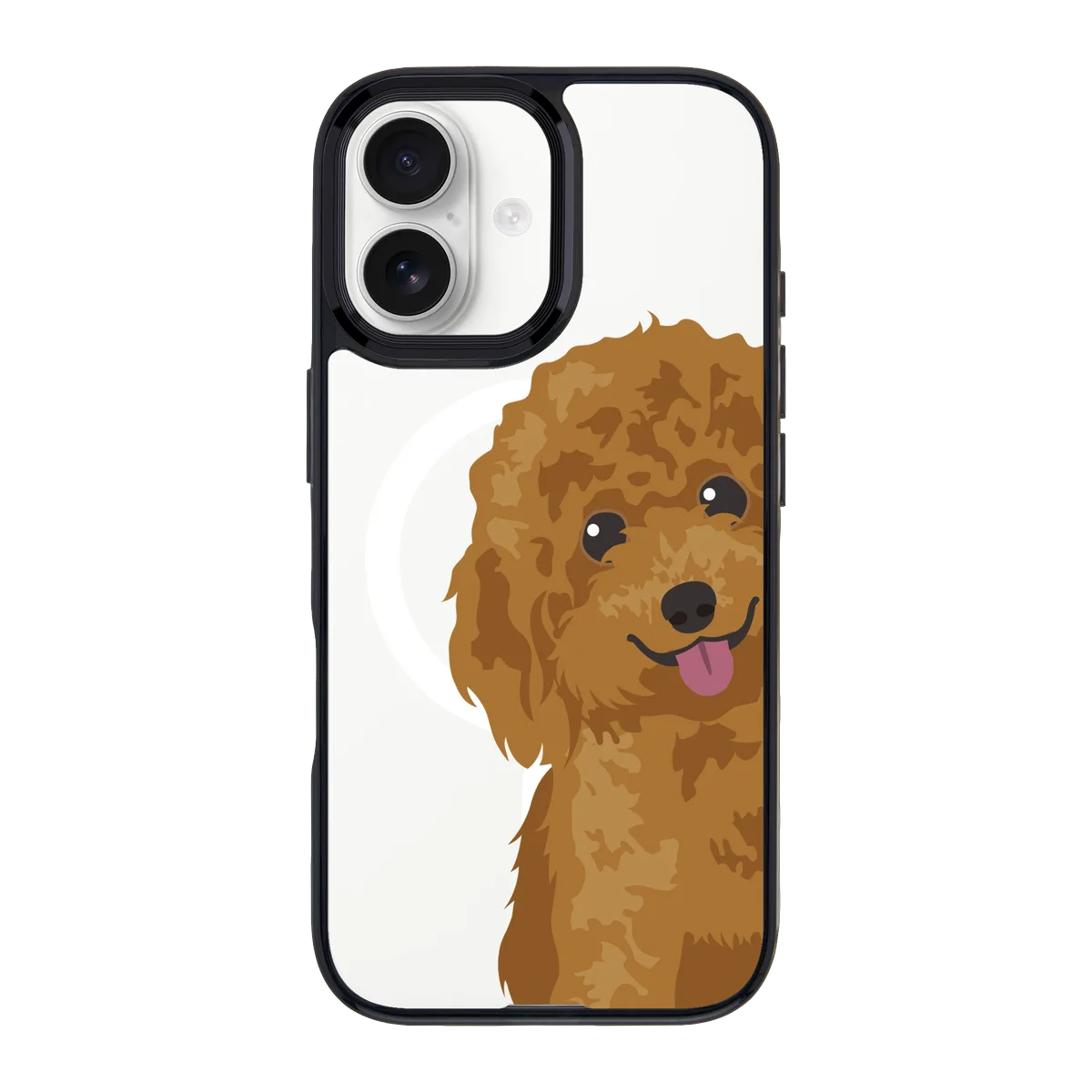 2257-iphone-17-goldensnap-case-magsafe-compatible-transparent-black