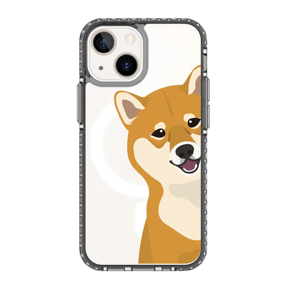2258-iphone-13-mini-golden-case-magsafe-compatible-transparent-black