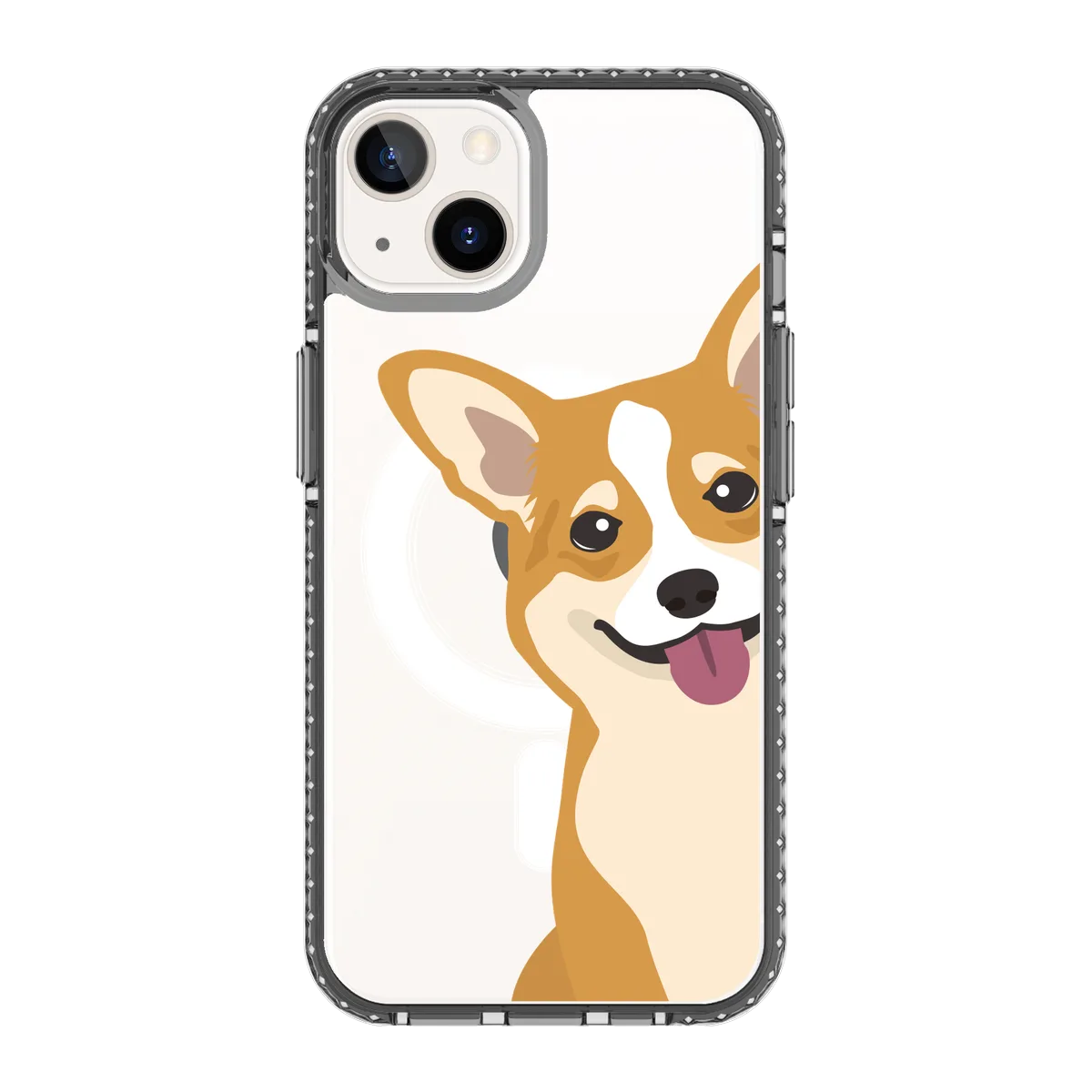 2259-iphone-13-golden-case-magsafe-compatible-transparent-black