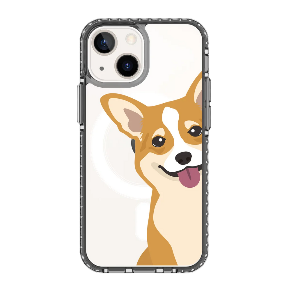 2259-iphone-13-mini-golden-case-magsafe-compatible-transparent-black