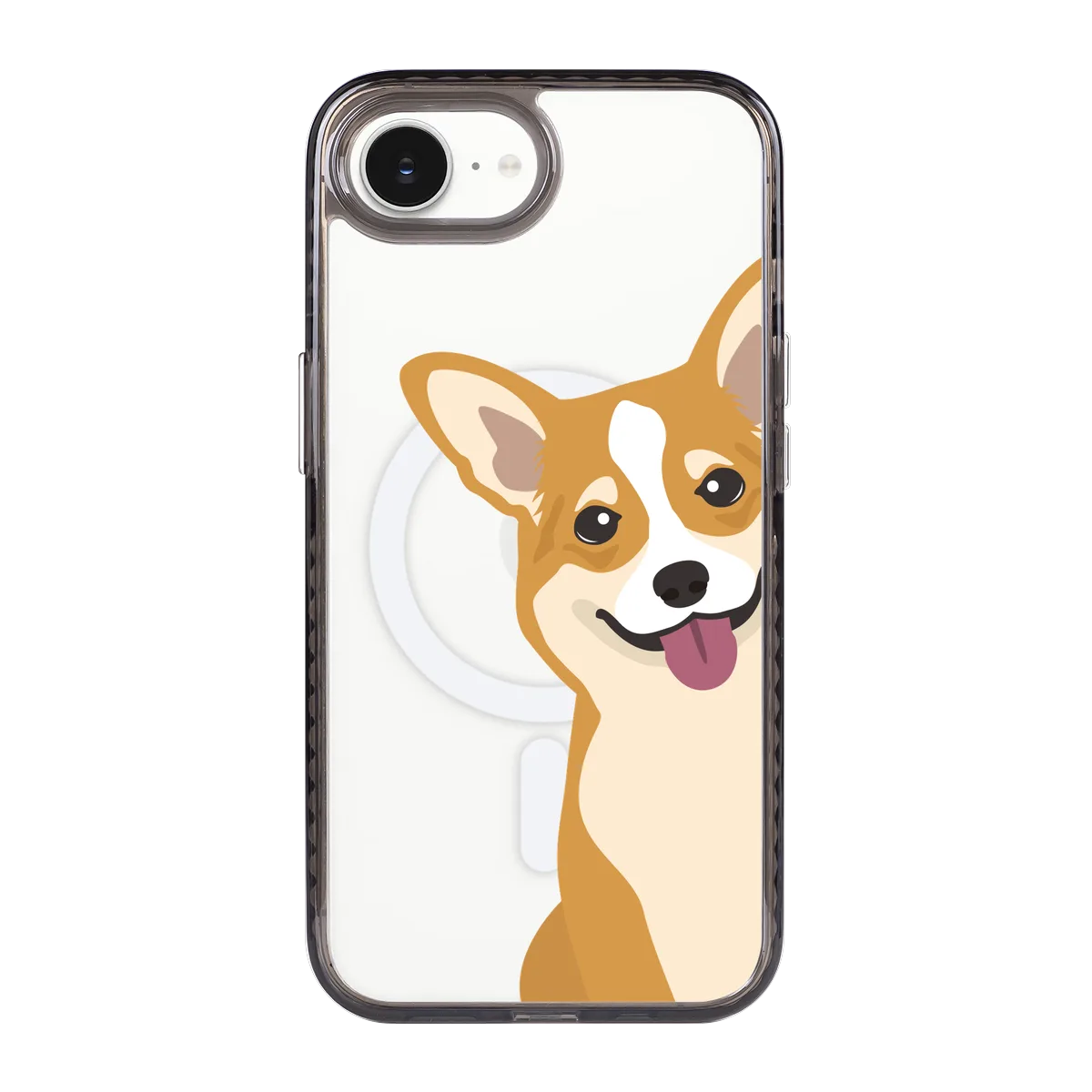 2259-iphone-16-e-golden-case-magsafe-compatible-transparent-black