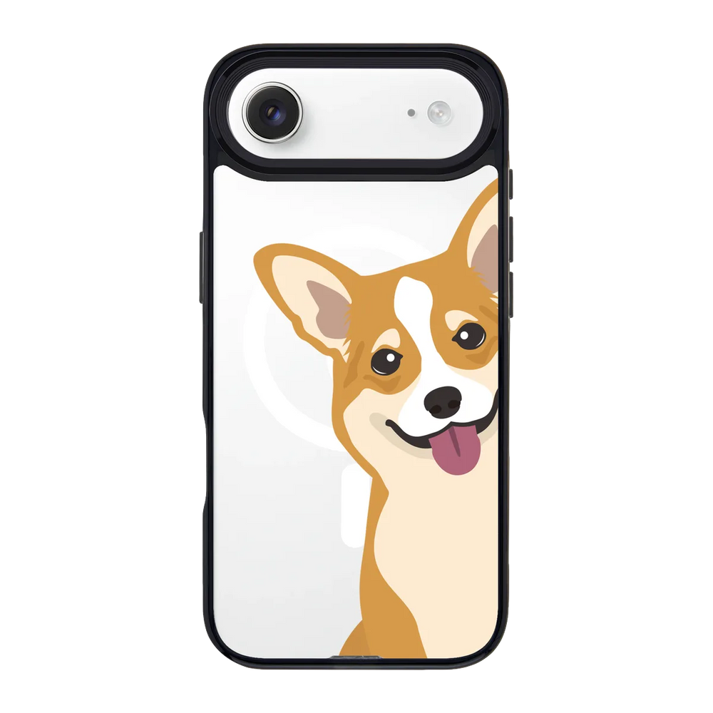 2259-iphone-17-air-goldensnap-case-magsafe-compatible-transparent-black