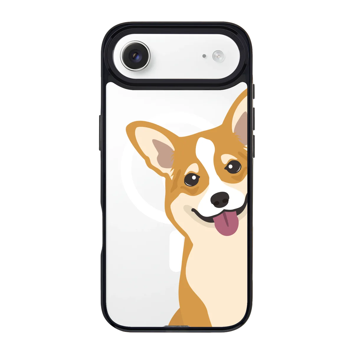 2259-iphone-17-air-goldensnap-case-magsafe-compatible-transparent-black