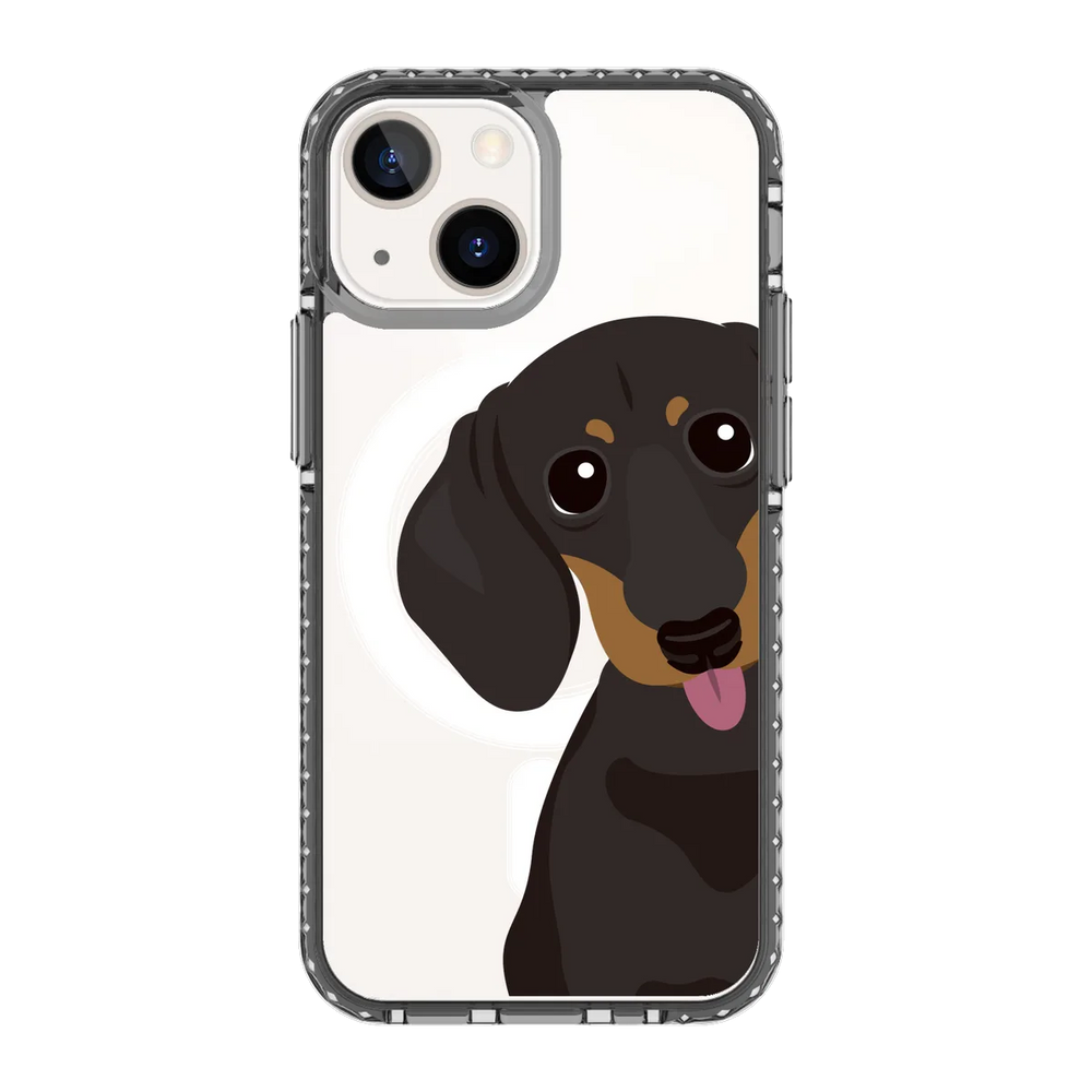 2261-iphone-13-mini-golden-case-magsafe-compatible-transparent-black