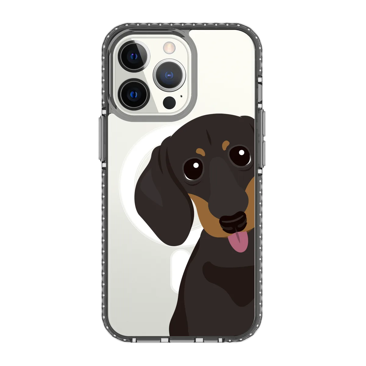 2261-iphone-13-pro-golden-case-magsafe-compatible-transparent-black