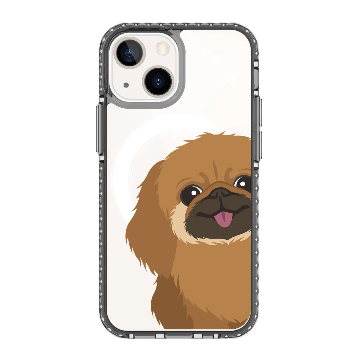 2262-iphone-13-mini-golden-case-magsafe-compatible-transparent-black