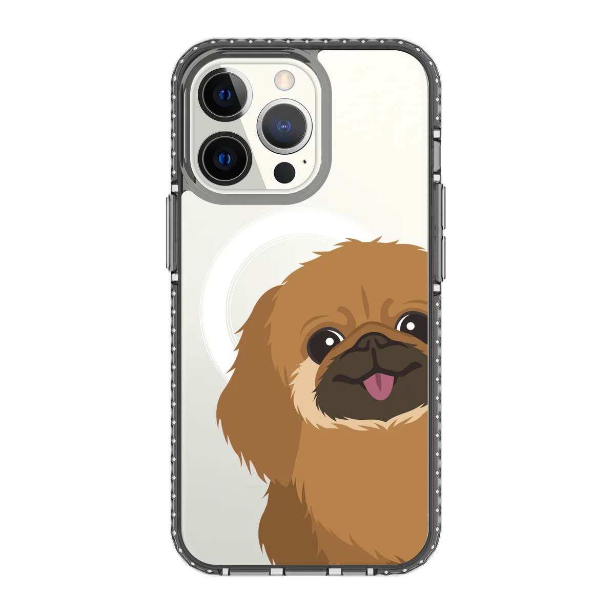 2262-iphone-13-pro-golden-case-magsafe-compatible-transparent-black