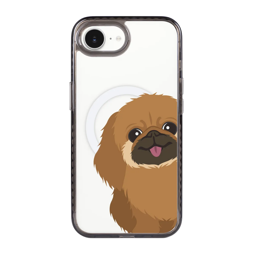 2262-iphone-16-e-golden-case-magsafe-compatible-transparent-black