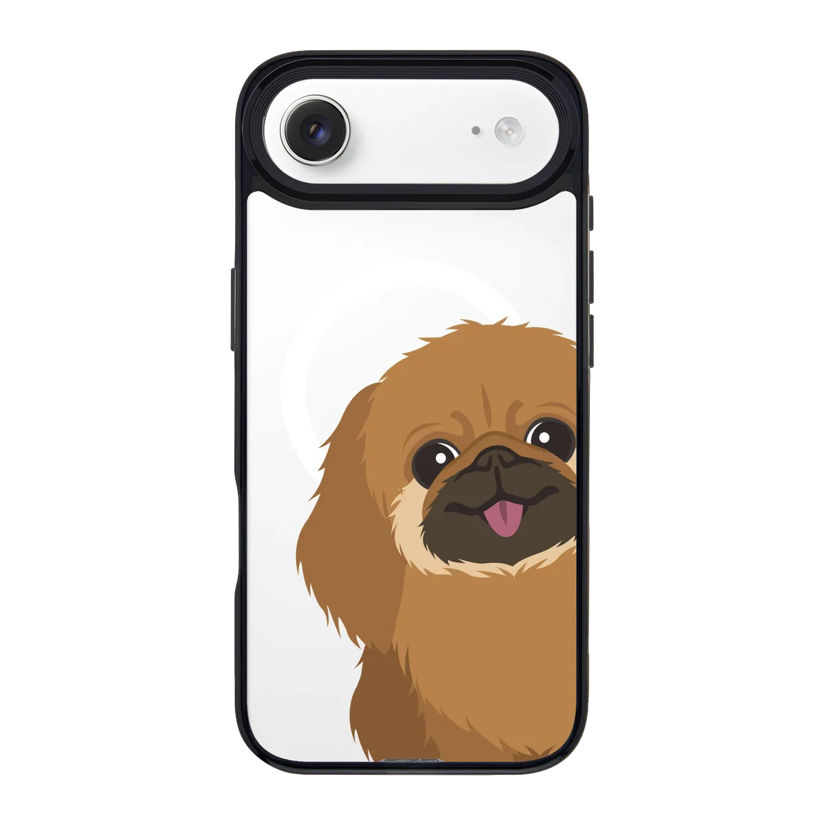 2262-iphone-17-air-goldensnap-case-magsafe-compatible-transparent-black