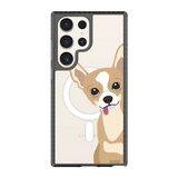 2263-galaxy-s23-ultra-golden-case-magsafe-compatible-transparent-black