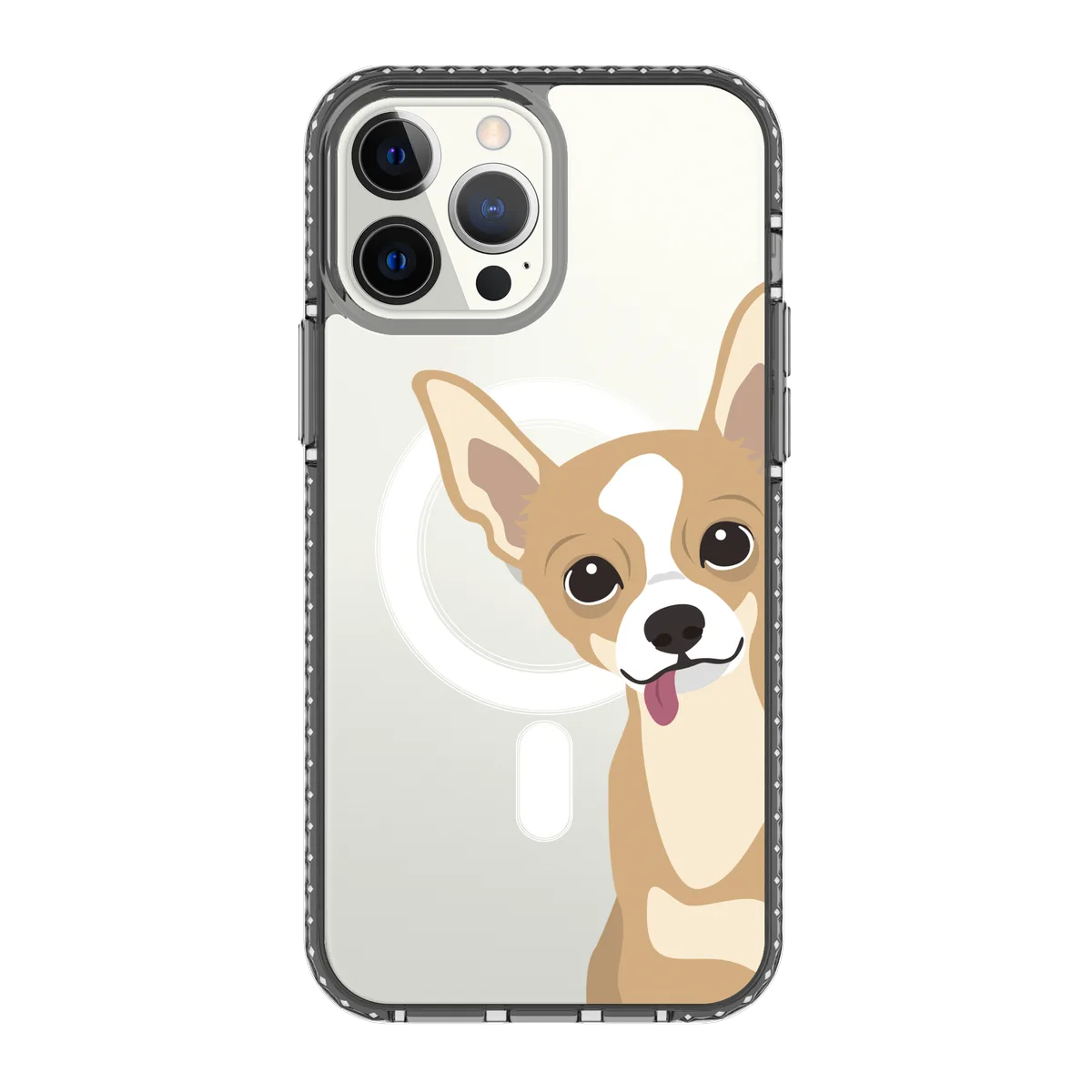 2263-iphone-13-pro-max-golden-case-magsafe-compatible-transparent-black