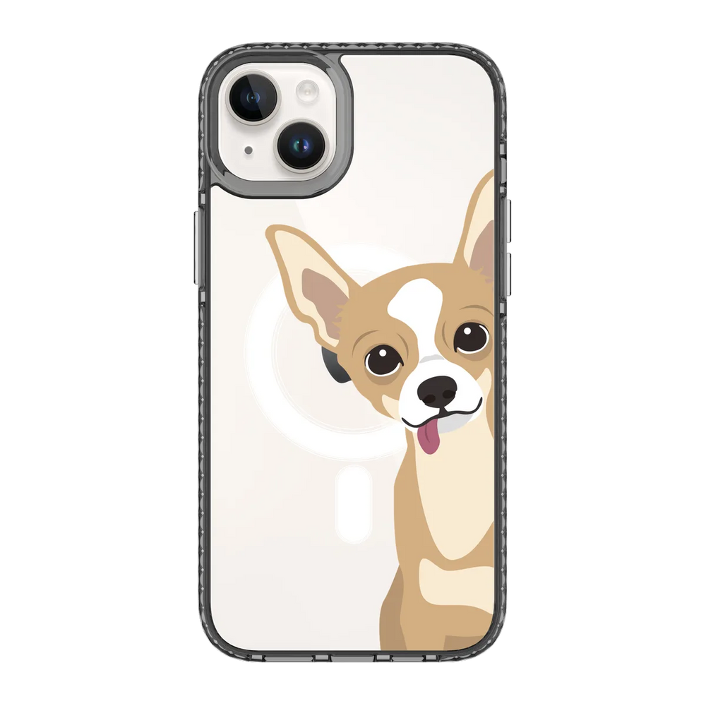 2263-iphone-14-plus-golden-case-magsafe-compatible-transparent-black