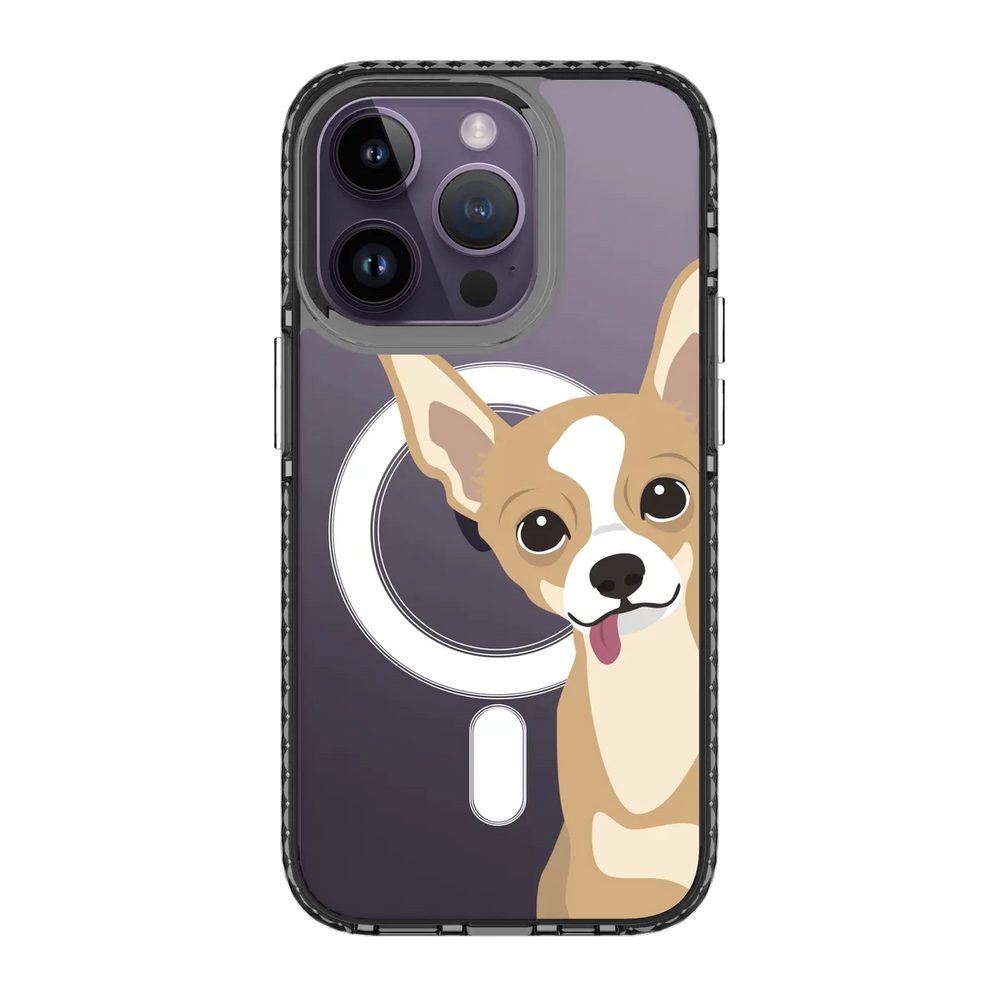 2263-iphone-14-pro-golden-case-magsafe-compatible-transparent-black