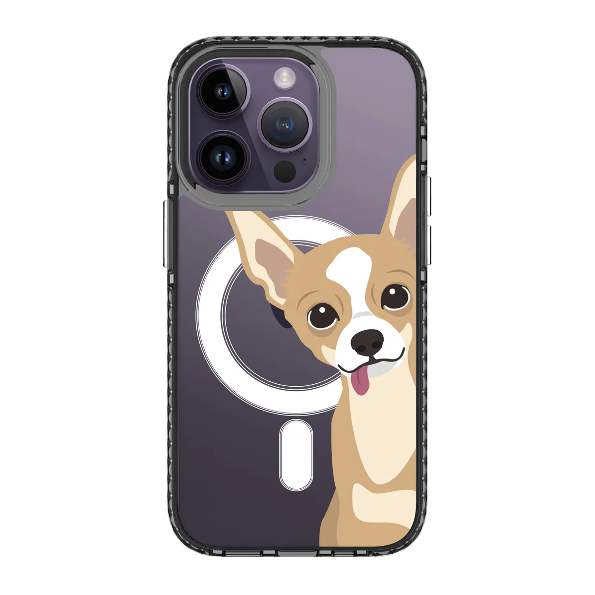 2263-iphone-14-pro-golden-case-magsafe-compatible-transparent-black